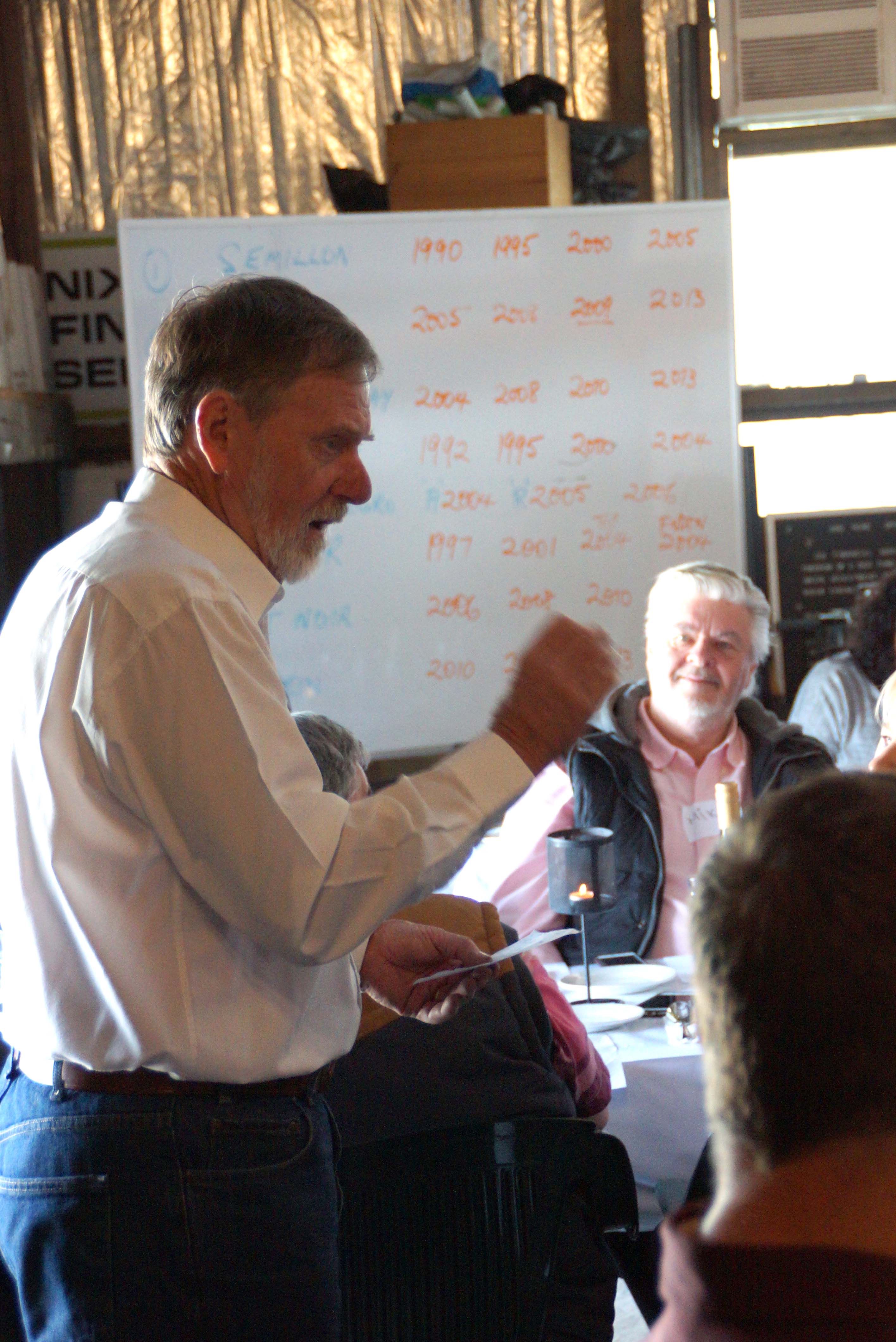 'In the Shed with Bob' -- Sept 2016